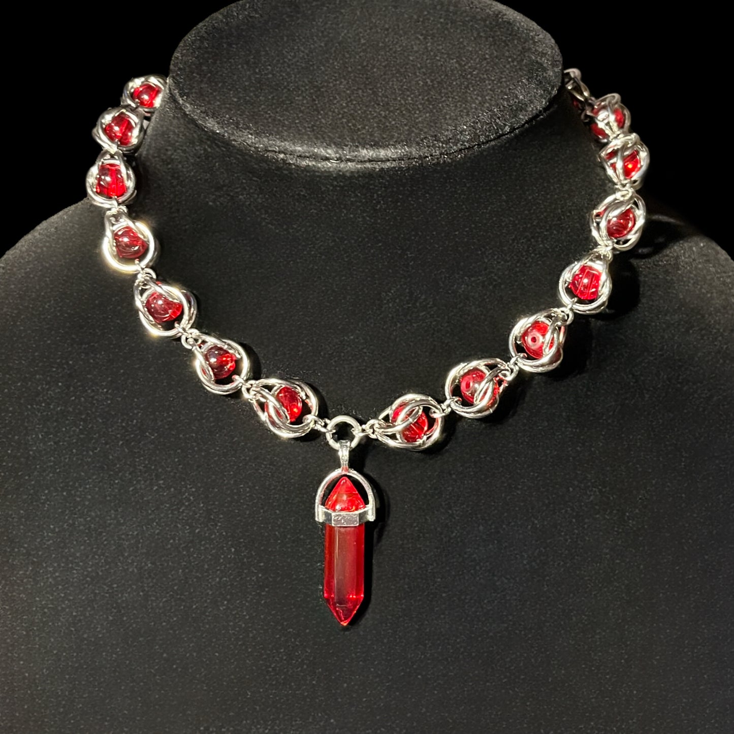Scarlet Fever Necklace