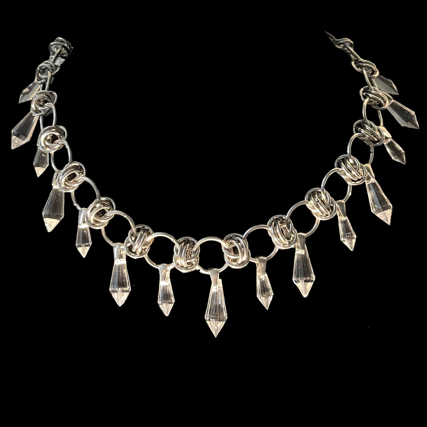 Diamond Dust Dangle Necklace