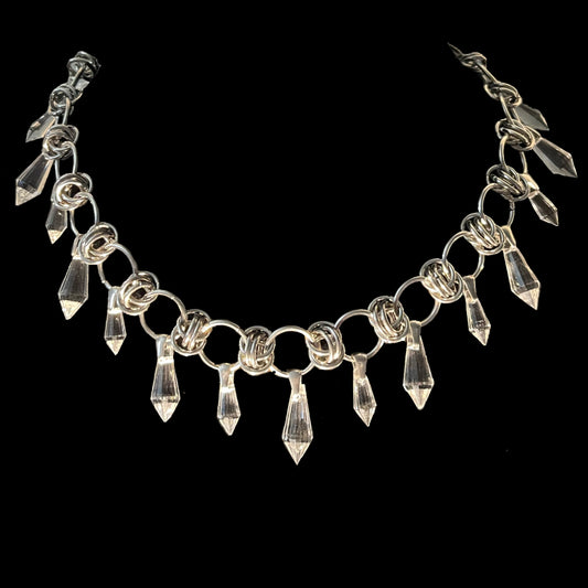 Diamond Dust Dangle Necklace