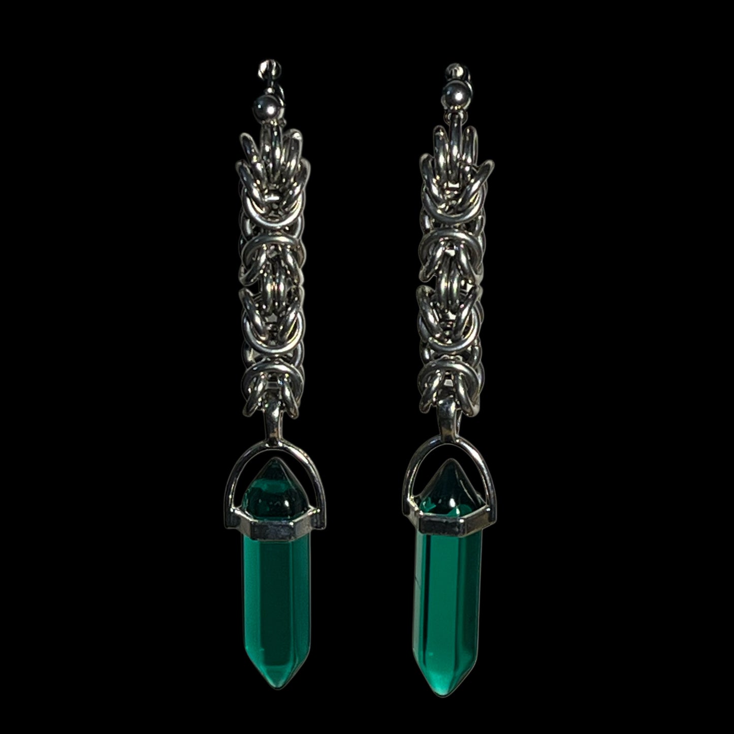 Emerald Eyes Earrings