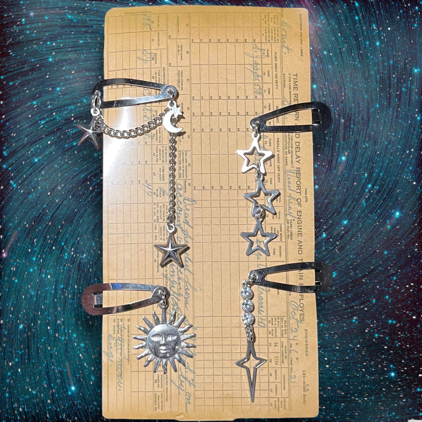 Celestial Hair Clip Set