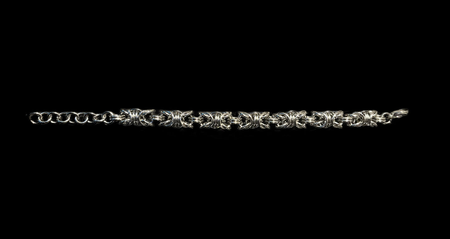 Barbed Wire Chainmail Bracelet