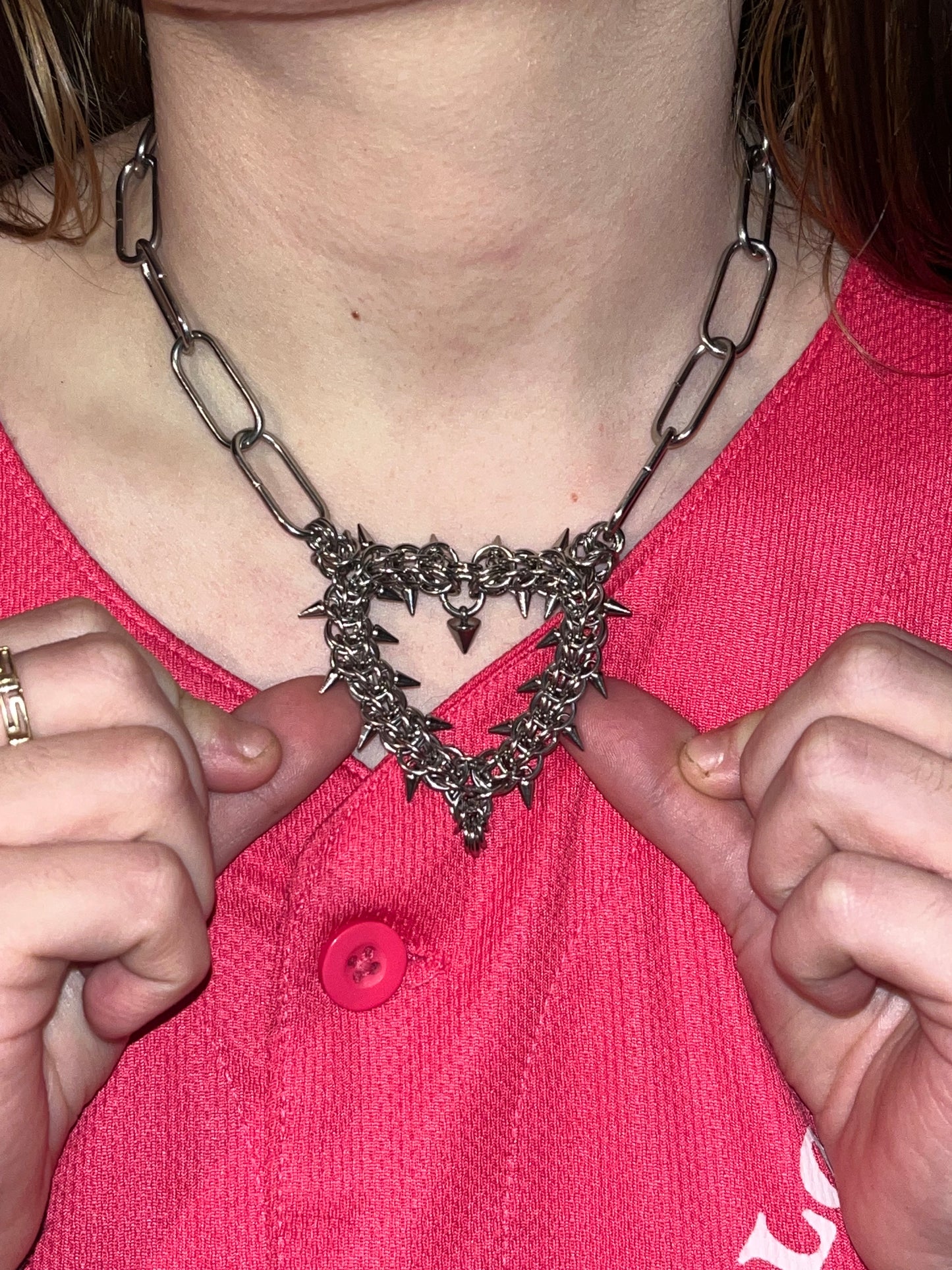 Serrated Necklace