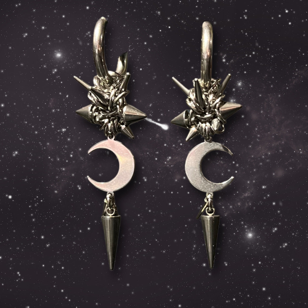 Midnight Moon Earrings